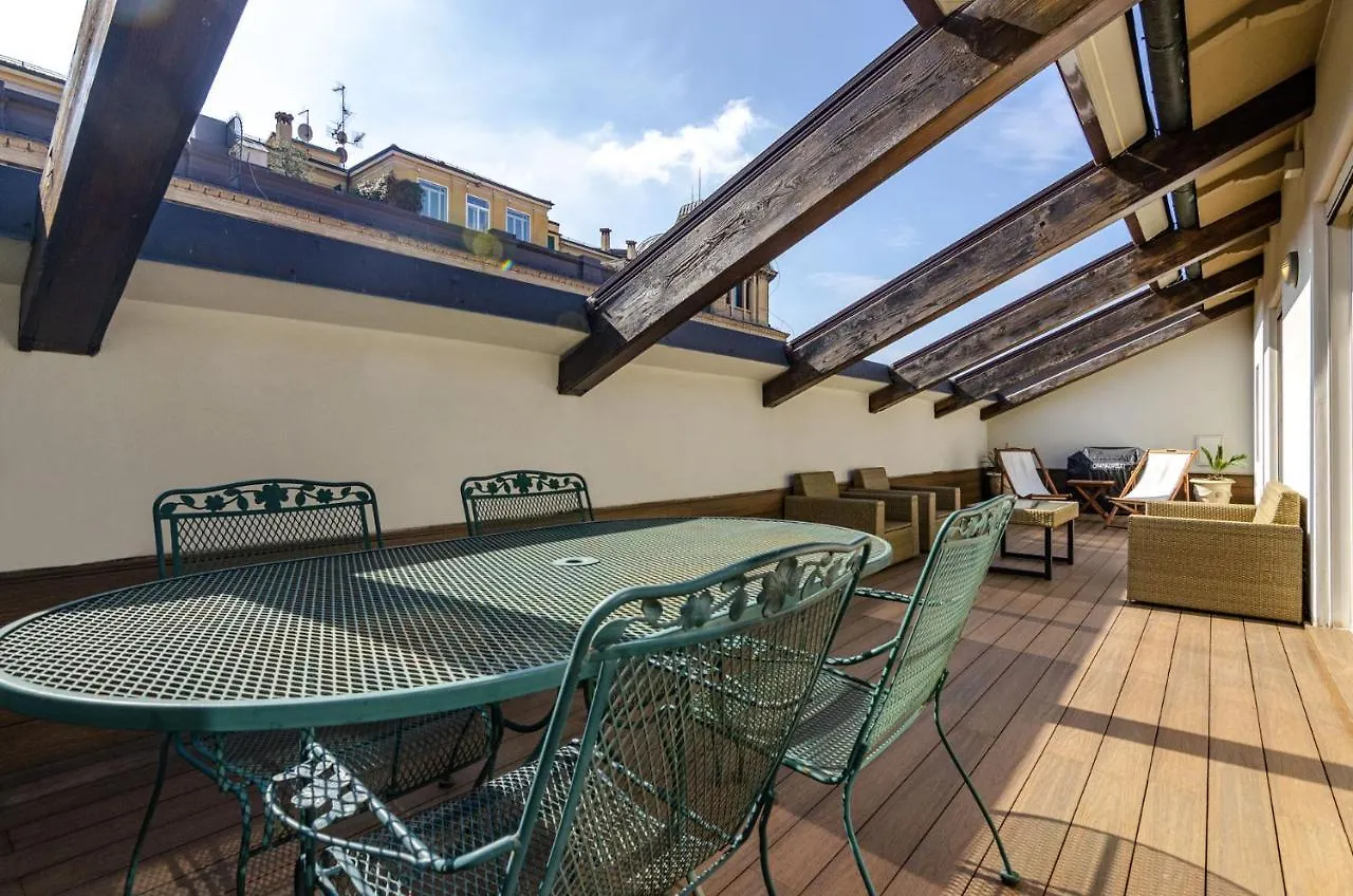 Rizzoli Terrace Apartment Болонья